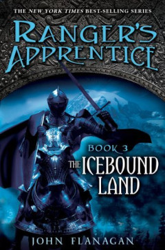 image of the Icebound Land book by John Flanagan