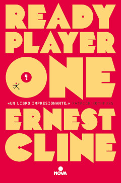 image of the Ready Player One book by Ernest Cline