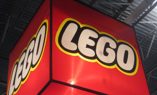 large sign at the Lego Kids Fest
