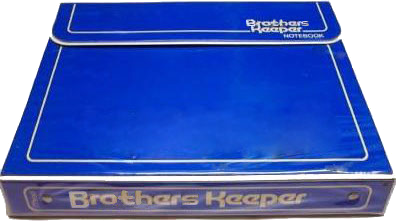 picture of the Brother's Keeper - the Christian version of the Trapper Keeper.