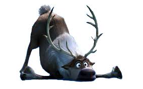 image of Sven the reindeer from Disney's Frozen movie