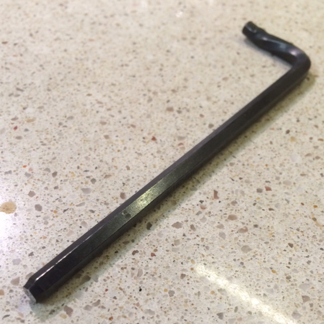 image of a broken allen wrench