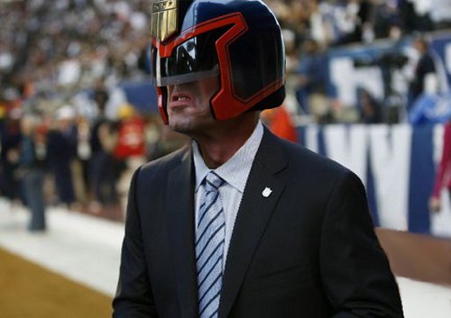 image of Roger Goodell as Judge Dredd