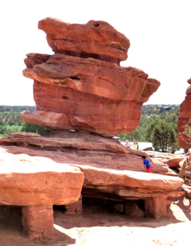 image of a hike at the Garden of the Gods Colorado Springs