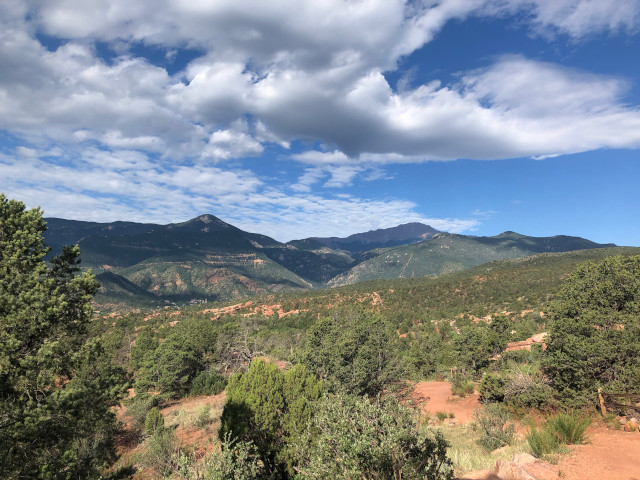 image of a hike at the Garden of the Gods Colorado Springs