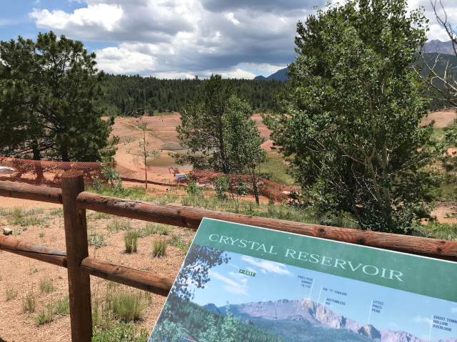 image of the Crystal Reservoir at Pike's Peak in Colorado Springs