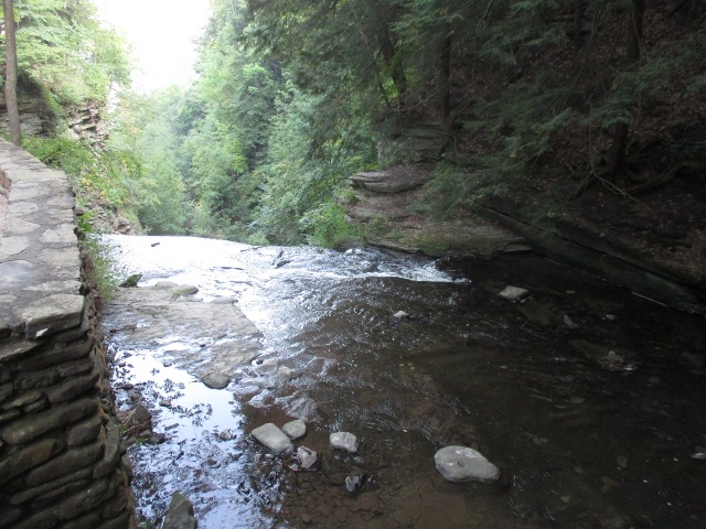 photo of a river at Letchworth State Park in New York