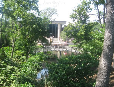 arch bridge at the creation museum