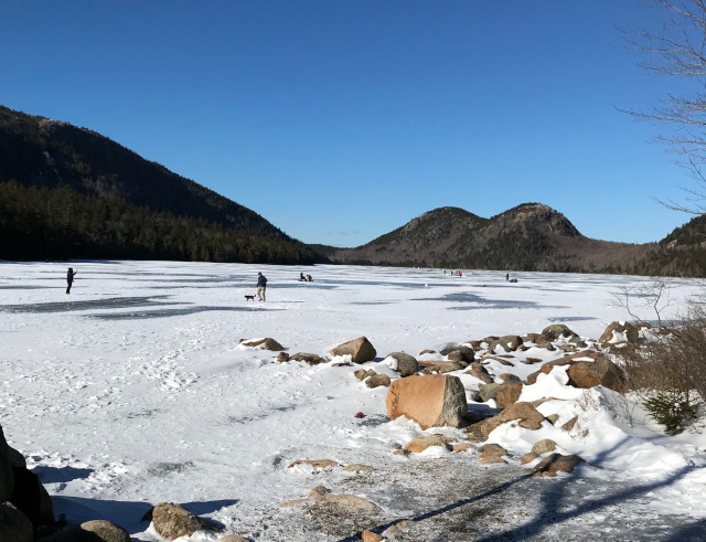 Jordan Pond in Maine