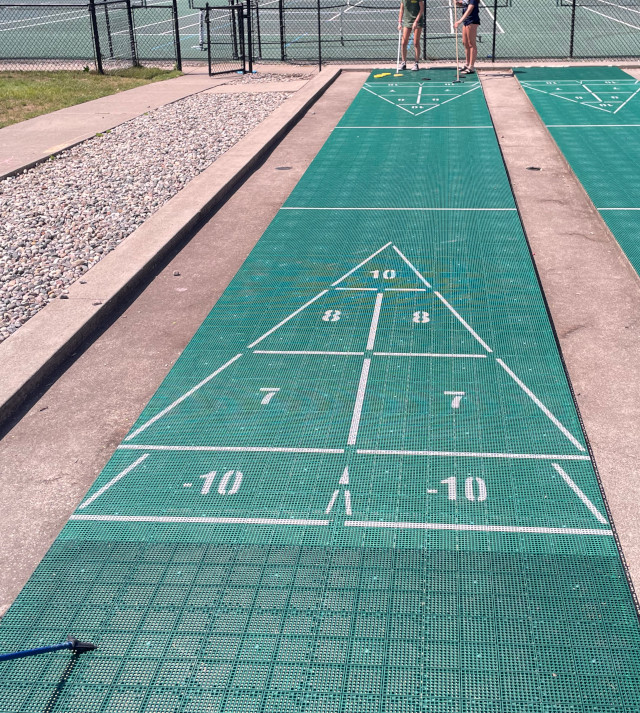 image of shuffleboard at Maranatha Bible and Missionary Conference in Norton Shores