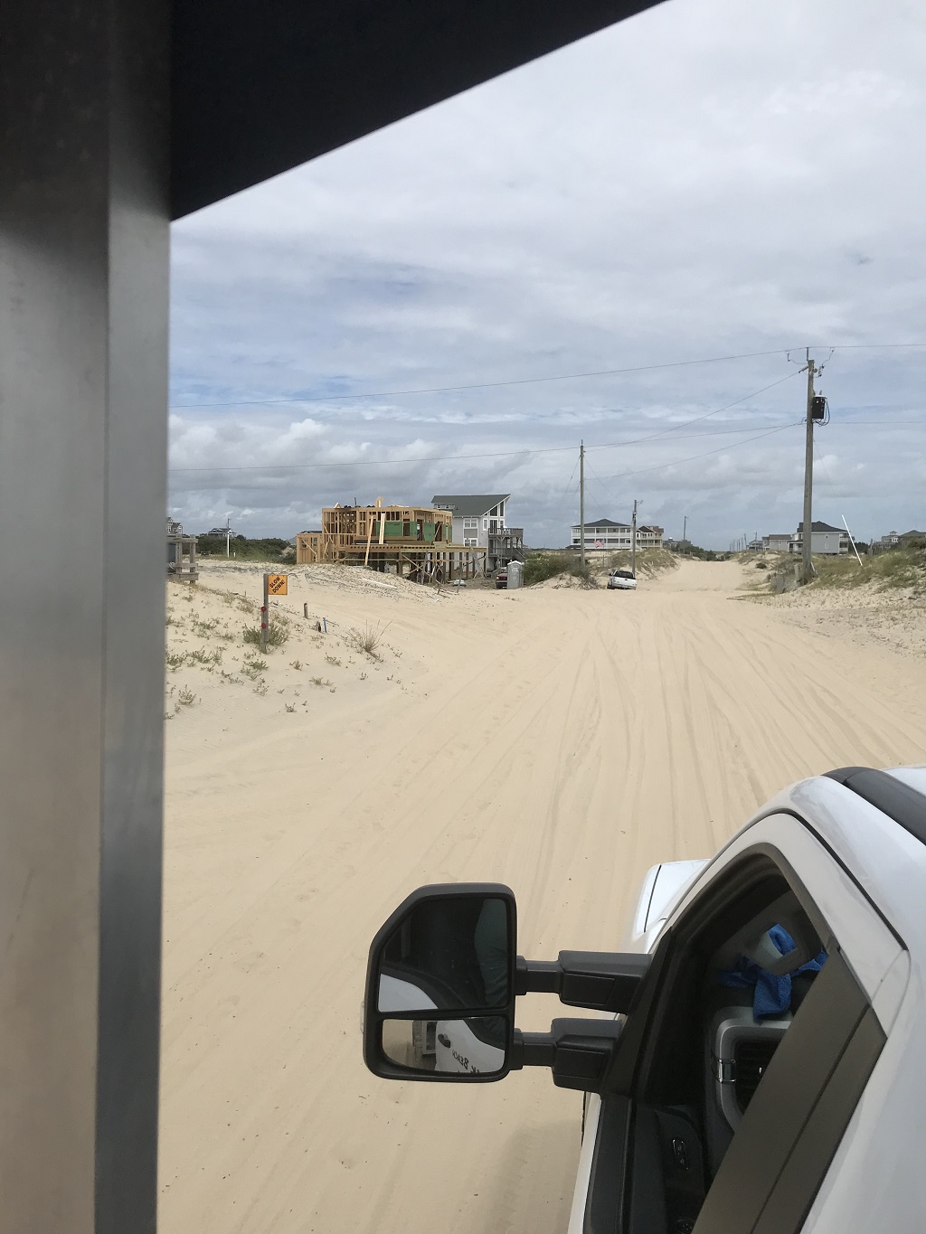 image of the town of Carova in Corolla North Carolina