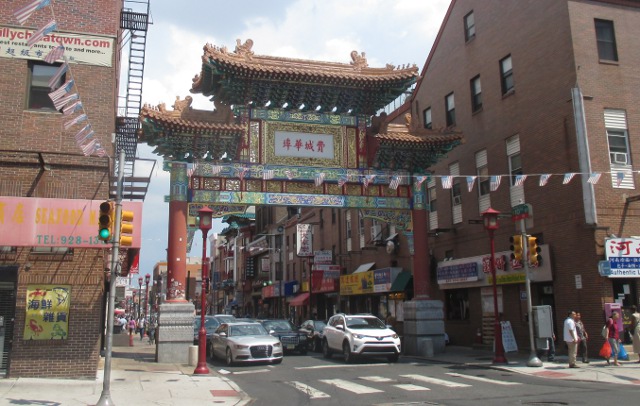 photo of the Chinatown part of Philadelphia