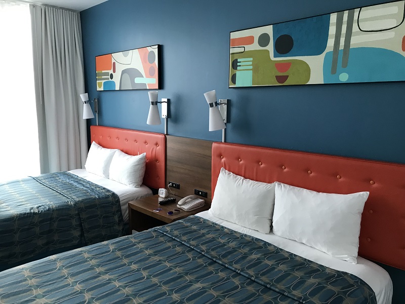 image of a hotel room at Cabana Bay Universal Studios Resort